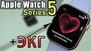 Умные часы Apple Watch Series 5 ЭКГ! / ПРИВЕТ ИЗ НИДЕРЛАНДОВ