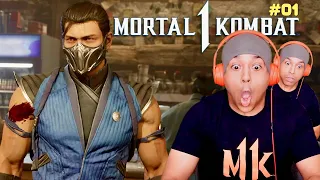 GO GET THE POPCORN RIGHT NOW!! THIS A MOVIE!! [MK1 STORY MODE] [CHAPTERS 1&2]