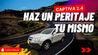 Como revisar un carro antes de comprarlo, ejemplo con Chevrolet Captiva, realiza peritaje tu mismo