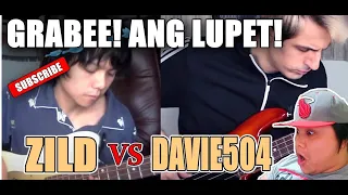 ZILD VS DAVIE504 *BASS BATTLE* [EMZ REACTS] | Emz PH