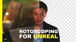 GREENSCREEN or Rotoscoping? - Prepare Footage for Unreal Engine with AFTER EFFECTS