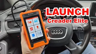 LAUNCH Creader Elite - overview of functionality, encoding, adaptations, errors