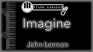 Imagine - John Lennon - Piano Karaoke Instrumental