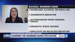 Learning the warning signs of suicide