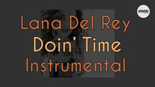 Doin' Time - Lana Del Rey (Instrumental Lyrics MR Karaoke) BPM 145