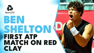 Ben Shelton: First-Ever ATP Match On Red Clay! | Estoril 2023 Highlights
