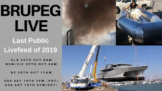 Brupeg Live (last live feed of 2019) this is the best feed if you're in Aussie/NZ/USA or Oh Canada