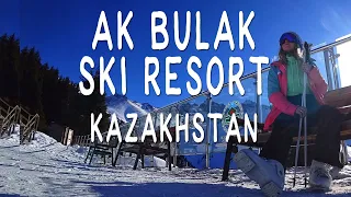 AK-BULAK MOUNTAIN RESORT | ALMATY | KAZAKHSTAN | АК БУЛАК | Горнолыжный курорт | Покатушки на лыжах