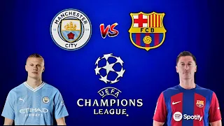 Manchester City vs Barcelona | UEFA Champions League Semi-Finals | Full Match in FC Mobile