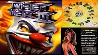 TWISTED METAL 3 PS1! FLOWER POWER GAMEPLAY + ENDING