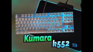 Redragon Kumara K552 Mechanical Keyboard  | Review | Switches Red