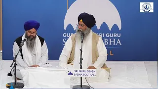 04/05/2024 Morning Katha Giani Ranjit Singh Head Granthi ,at SGSS Southall, Park Ave