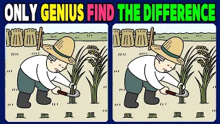 Find the Difference: Only Genius Can Find 3 Differences 【Spot the Difference】