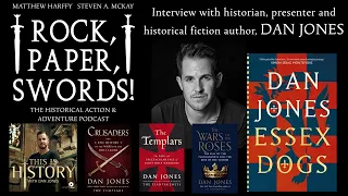 Dan Jones interview! We chat about his novel ESSEX DOGS, music, history, TV and more!