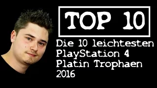 TOP 10 - DIE 10 LEICHTESTEN PLATIN TROPHÄEN 2016 / Playzocker Reviews