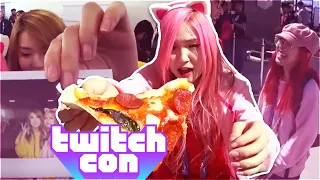 I SIGNED SOMEONES FORHEAD!? - Twitch Con San Diego IRL Stream! ft. LilyPichu, PeterParkTV