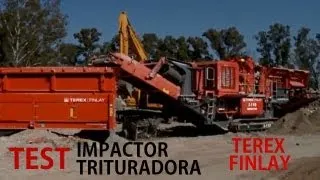 P 7 - [1 de 3] Test Trituradora TEREX Finlay + Cribadora