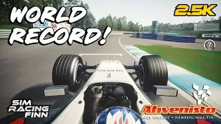 Raikkonen´s F1 2005 McLaren at Ahvenisto DESTROYS the track record!