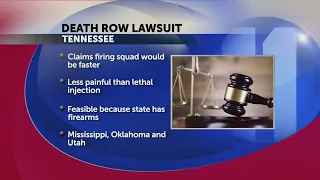 Death row inmate lawsuit