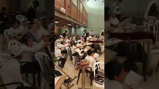 Jewish Children beautifully singing at the Western Wall