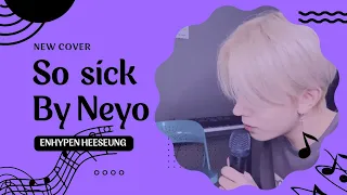 Heeseung sings  'So Sick'  #heeseung #enhypen #vocals #live #cover