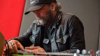 Daniel Lanois in de Radio 1-studio