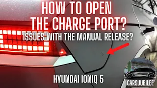 Hyundai Ioniq 5 - How To Open The Charge Port Door and Common Issues Fix?