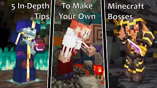 Minecraft BE - 5 In-Depth Tips For Custom Bosses