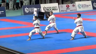 France Male Team Kata Kanku sho karate 1 series a Kocaelí