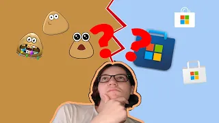 Ужасные копии Pou в Microsoft Store [] *полный треш*