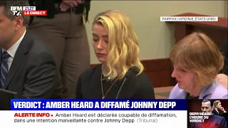 Johnny Depp est également déclaré coupable de diffamation contre Amber Heard