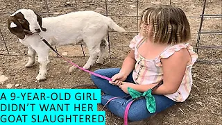 A 9-year-old girl didn’t want her goat slaughtered. California fair officials sent deputies after it