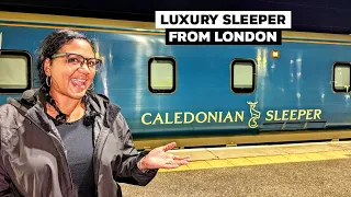 Caledonian Sleeper Train Double Bed From London To Glasgow, Scotland