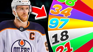 Can I Win A Stanley Cup Team Using A Wheel Of Jersey Numbers?