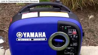 Yamaha EF2000iS 2000 Watt Inverter Generator Honest Review