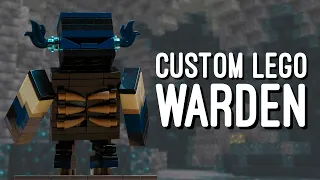 LEGO Minecraft: Custom Warden Tutorial!