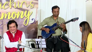 Nile nile ambar par chand jab aaye on Harmonium by Sachin Jambhekar