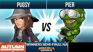 Pugsy vs Pier - Winners Semi-Final - Autumn Championship 2022 - 1v1 NA