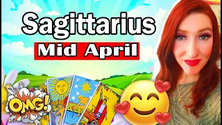 Sagittarius GUESS WHO'S BACK! YOU WON'T BE EXPECTING THIS ONE! MID APRIL