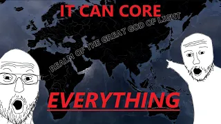THOSE HOI4 NATIONS can core the entire world!