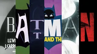 All intros to every Batman cartoons, films and TV series (1943-2021)