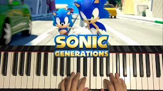 Sonic Generations - City Escape (Piano Tutorial Lesson)