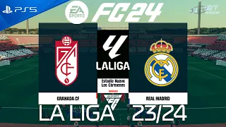 FC 24 Granada vs Real Madrid | La Liga 2024 | PS5