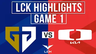 GEN vs DK Highlights Game 1 | LCK 2024 Spring Playoffs R2 | Gen.G vs Dplus KIA