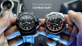 Glycine Combat SUB is the best Diver for the price in 2021! but which one? pre or post Invicta?