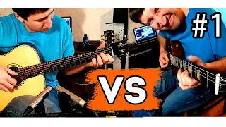 Акустическая гитара VS Электро-гитара! Выпуск #1