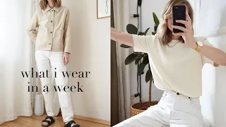 VLOG | what I wear in a week - aka alle Jahreszeiten in einer Woche