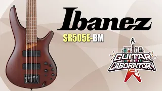 Бас-гитара 5 струн Ibanez SR505E-BM. Активный и пассивный режимы