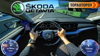 Skoda Octavia mk4 2.0TDI (110kW) |87| 4K60 TEST DRIVE POV - ACCELERATION, SOUND & ENGINE |TopAutoPOV