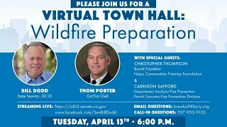 Senator Dodd: Virtual Town Hall - Wildfire Preparation